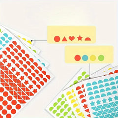 ملصقات تعليمية للأطفال (3-6 سنوات)