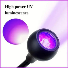 جهاز تجفيف أظافر LED محمول مع مشبك تثبيت